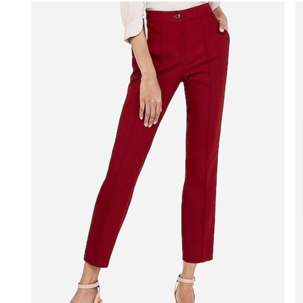Express Ankle High Rise Pant